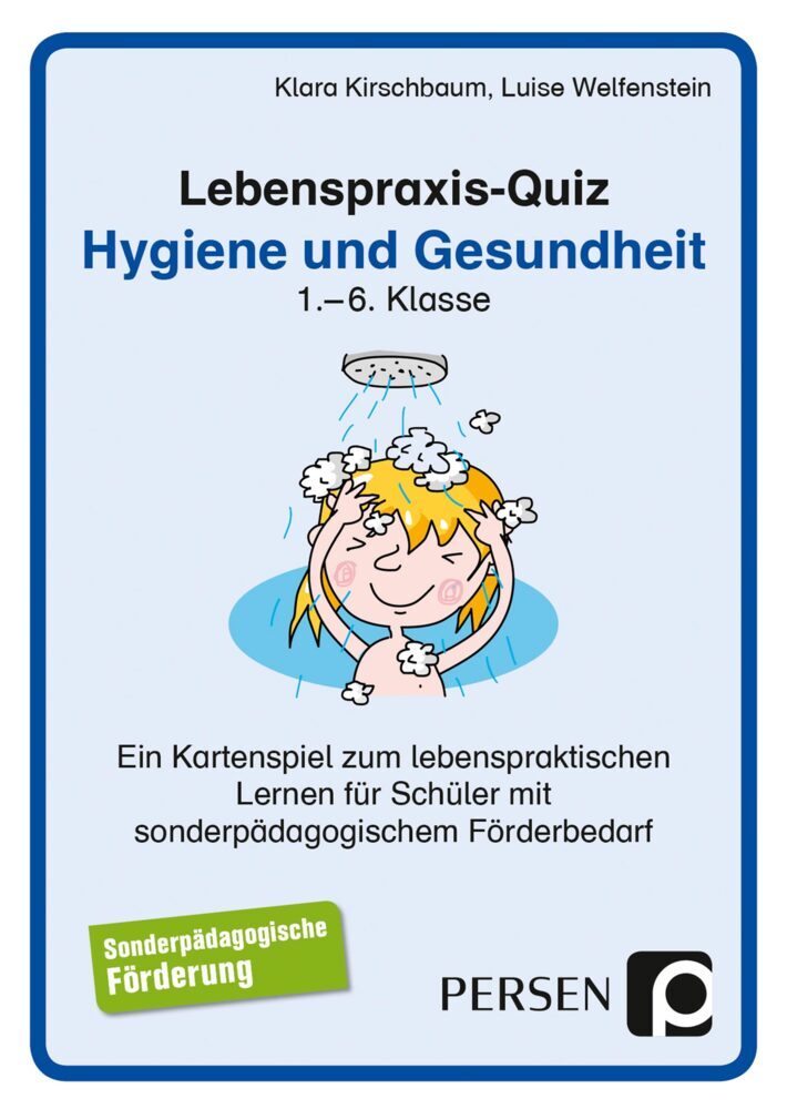 Lebenspraxis-Quiz: Hygiene und Gesundheit (Kartenspiel) (Klara Kirschbaum)