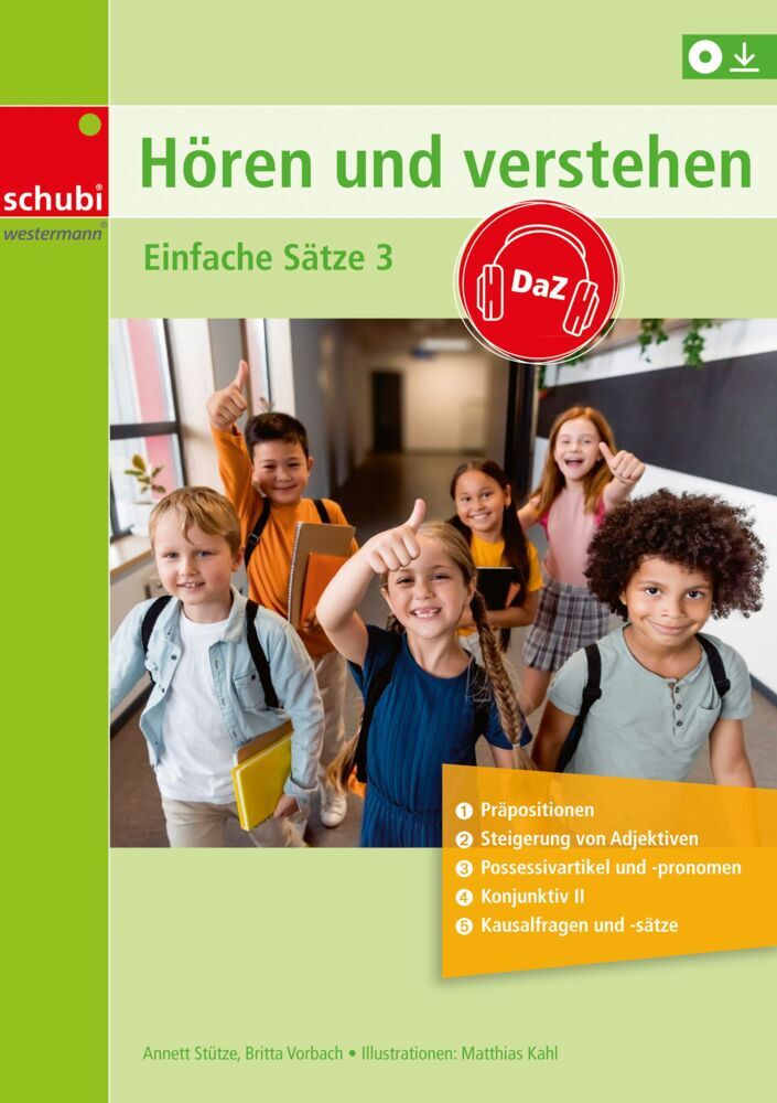 Hören und Verstehen DaZ - Einfache Sätze..3 (Britta Vorbach)