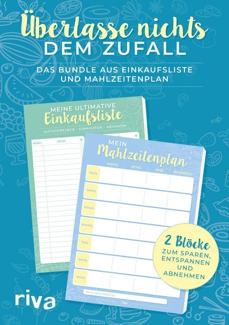 Überlasse nichts dem Zufall, 2 Blöcke zum Sparen, Entspannen und Abnehmen