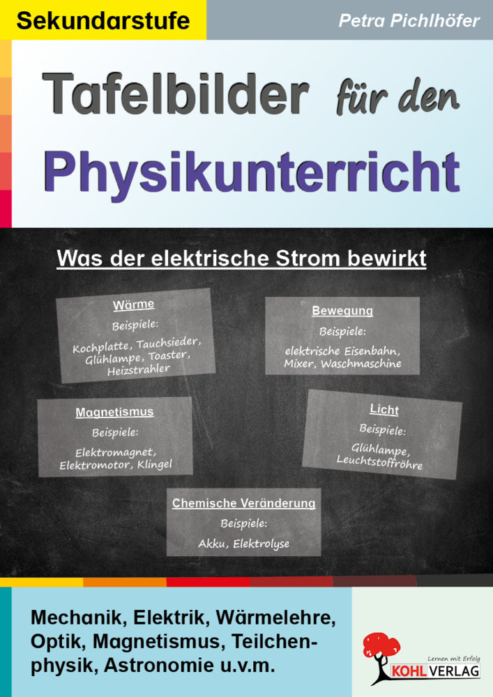 Tafelbilder für den Physikunterricht (Petra Pichlhöfer)