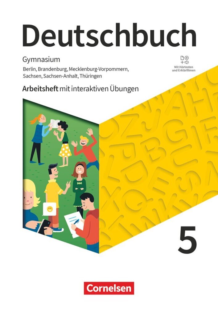 Deutschbuch Gymnasium - Berlin, Brandenburg, Mecklenburg-Vorpommern, Sachsen, Sachsen-Anhalt und Thüringen - Ausgabe 2019 - 5. Schuljahr (Birgit Patzelt)