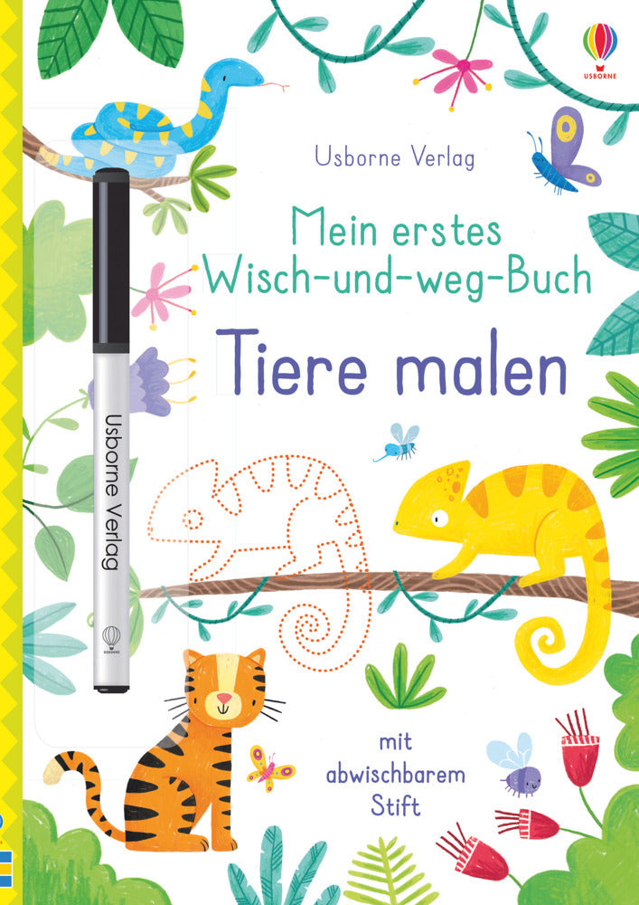 Mein erstes Wisch-und-weg-Buch - Tiere malen (Kirsteen Robson)