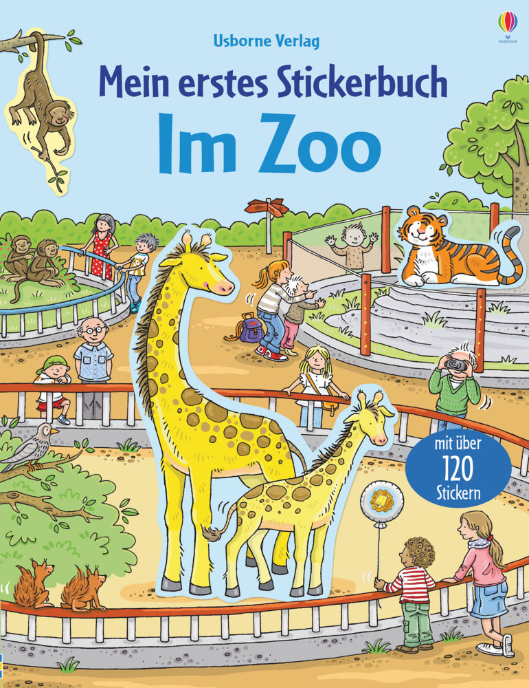 Mein erstes Stickerbuch: Im Zoo (Sam Taplin)