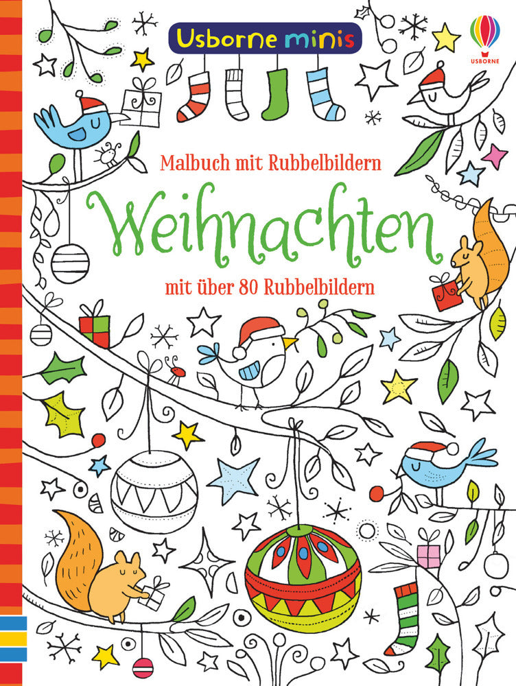 Usborne Minis - Malbuch: Weihnachten (Kirsteen Robson)