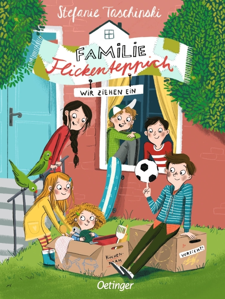 Familie Flickenteppich 1. Wir ziehen ein (Stefanie Taschinski)