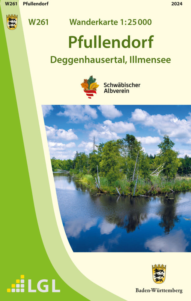 Topographische Wanderkarte Baden-Württemberg Pfullendorf (Landesamt Für Geoinformation Und Landentwicklung Baden-Württemberg)