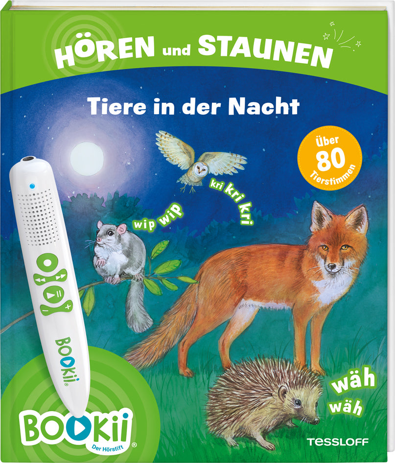 BOOKii Hören und Staunen - Tiere in der Nacht (Bärbel Oftring)