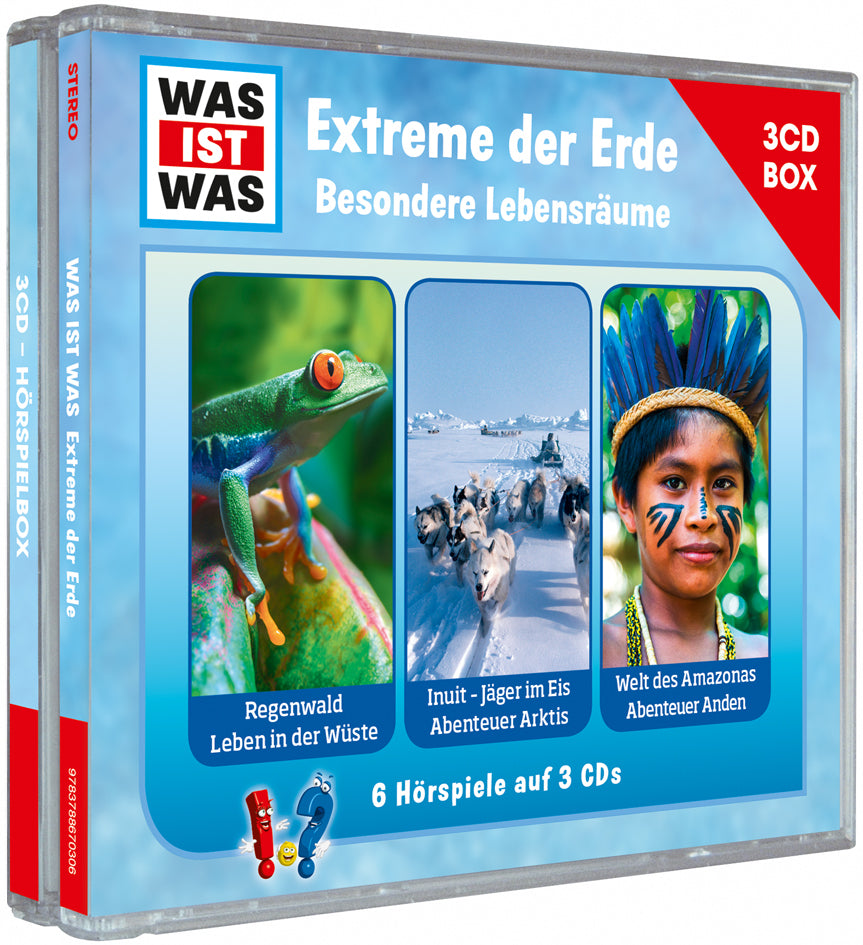 WAS IST WAS Hörspiel: Extreme der Erde. Besondere Lebensräume, Audio-CD (Tessloff Verlag Ragnar Tessloff Gmbh & Co.Kg)
