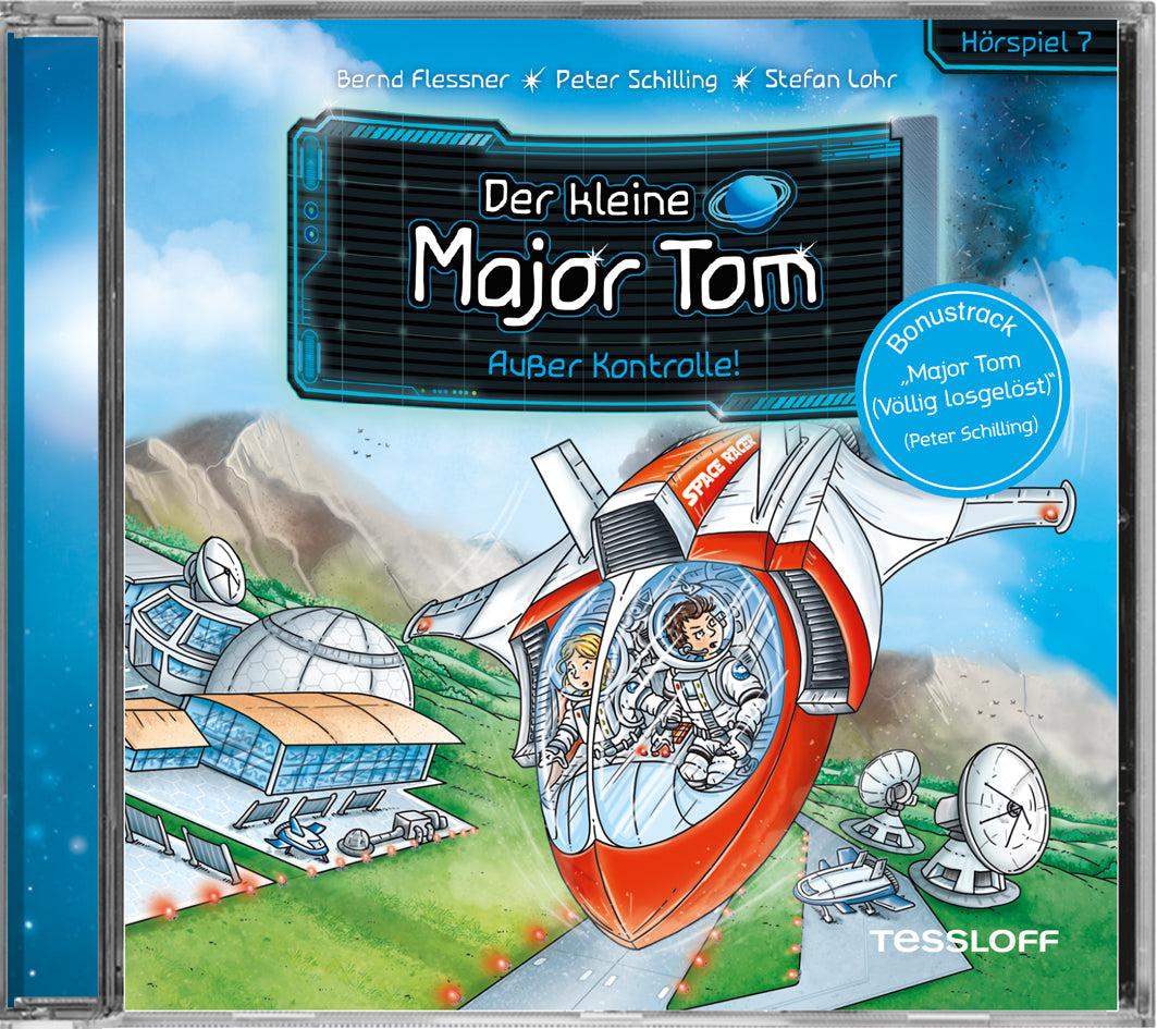Der kleine Major Tom. Hörspiel 7. Außer Kontrolle!, Audio-CD (Bernd Flessner)