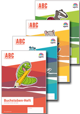 Basis-Paket: 4 Arbeitshefte Grundschrift Klasse 1/2