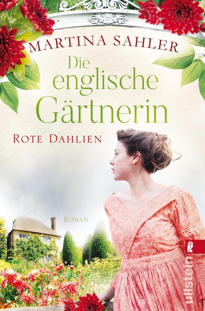 Die englische Gärtnerin - Rote Dahlien (Martina Sahler)