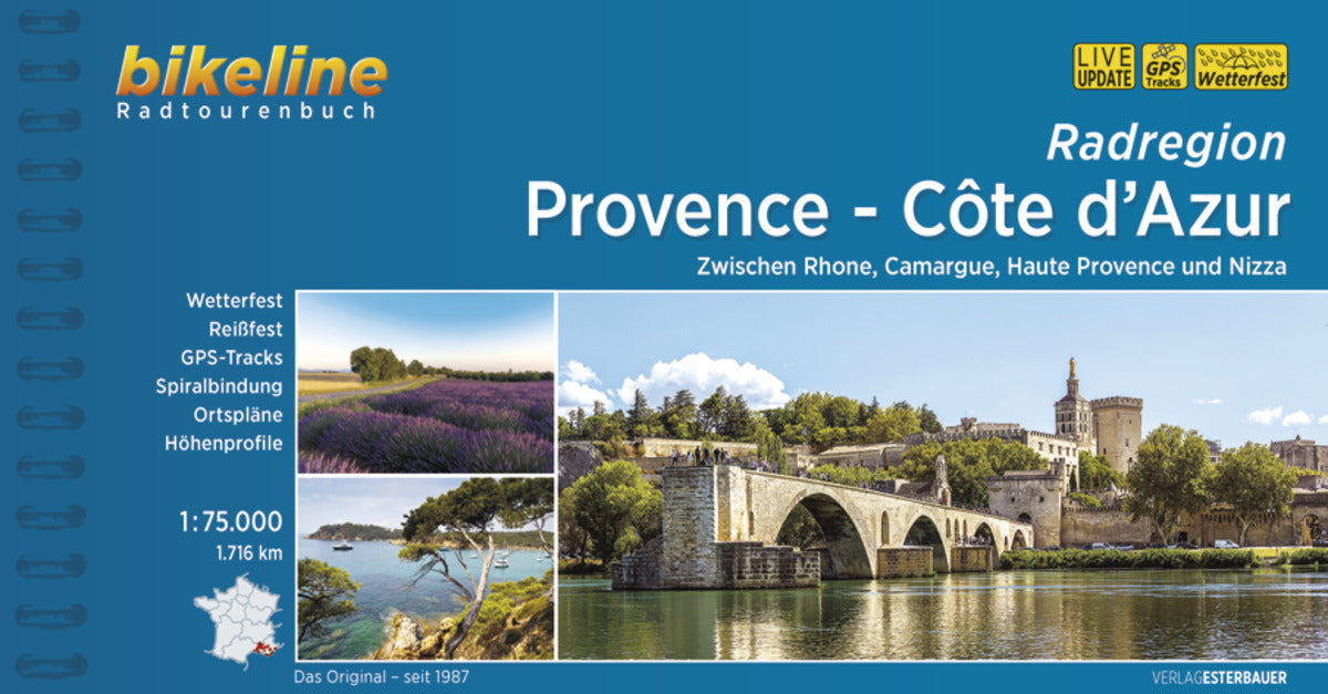 Radregion Provence - Côte d'Azur (Esterbauer Verlag)