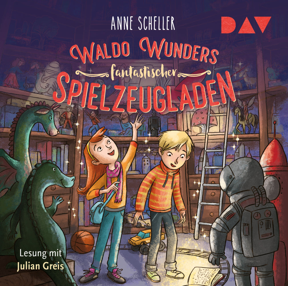 Waldo Wunders fantastischer Spielzeugladen - Teil 1, 2 Audio-CDs (Anne Scheller)