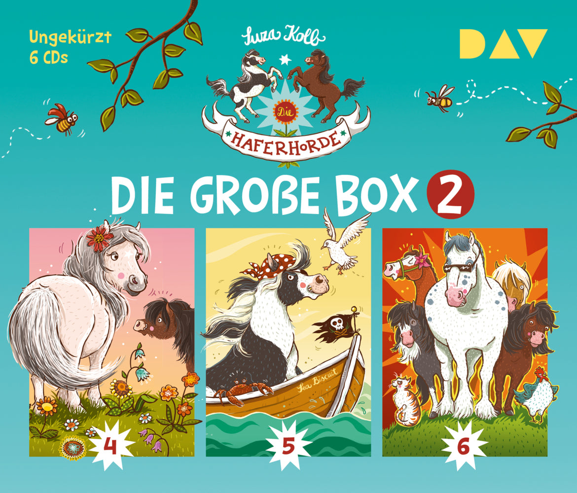Die Haferhorde - Die große Box..2, 6 Audio-CDs (Suza Kolb)