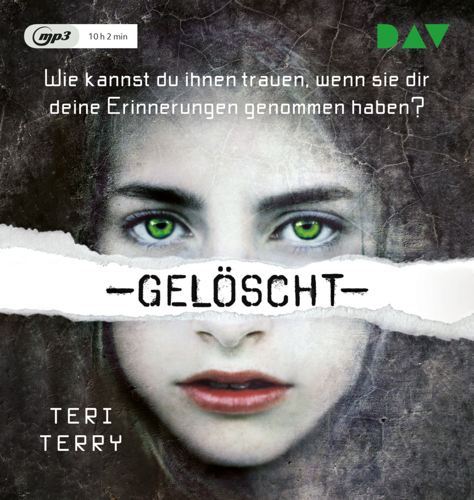 Gelöscht - Teil 1, 1 Audio-CD, 1 MP3 (Teri Terry)