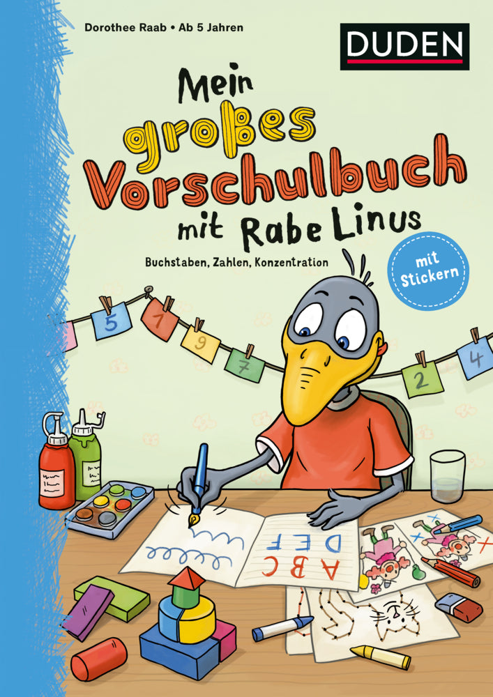 Mein großes Vorschulbuch mit Rabe Linus (Dorothee Raab)