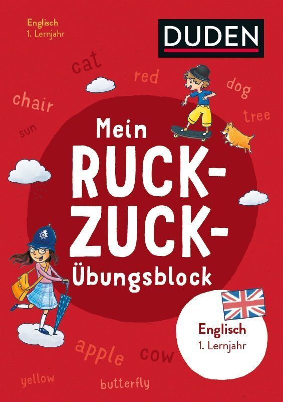 Mein Ruckzuck-Übungsblock Englisch 1. Lernjahr (Kattrin Stier)