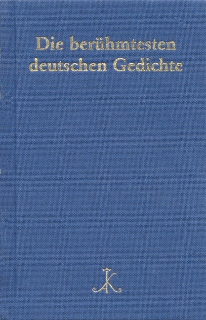 Die berühmtesten deutschen Gedichte (Hans Braam)
