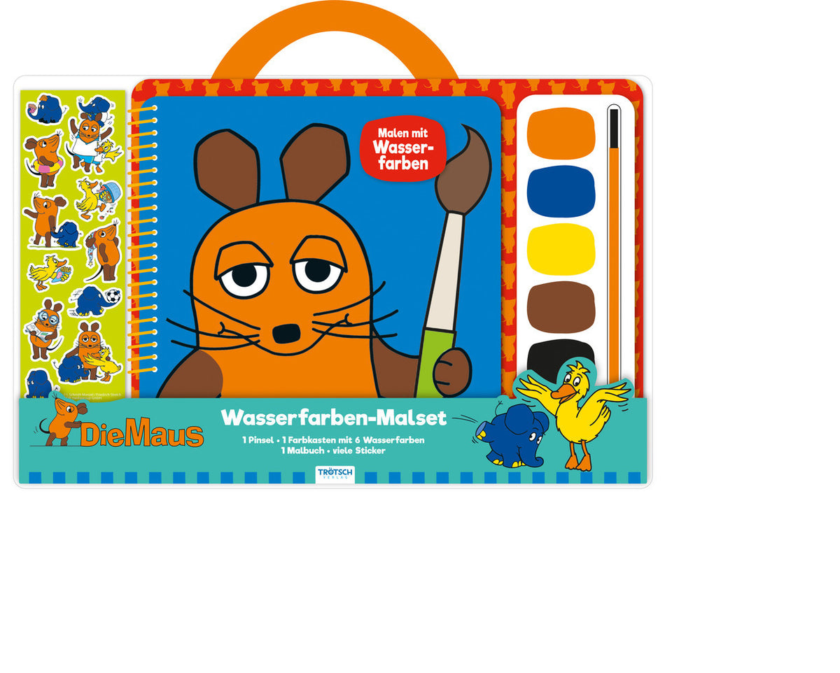 Trötsch Die Maus Wasserfarbenmalset (Trötsch Verlag Gmbh & Co. Kg)