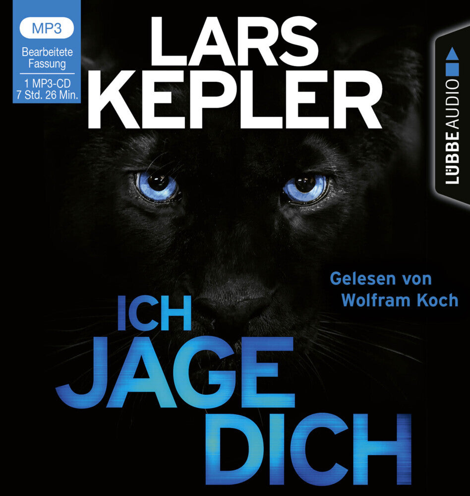 Ich jage dich, 1 Audio-CD, 1 MP3 (Lars Kepler)
