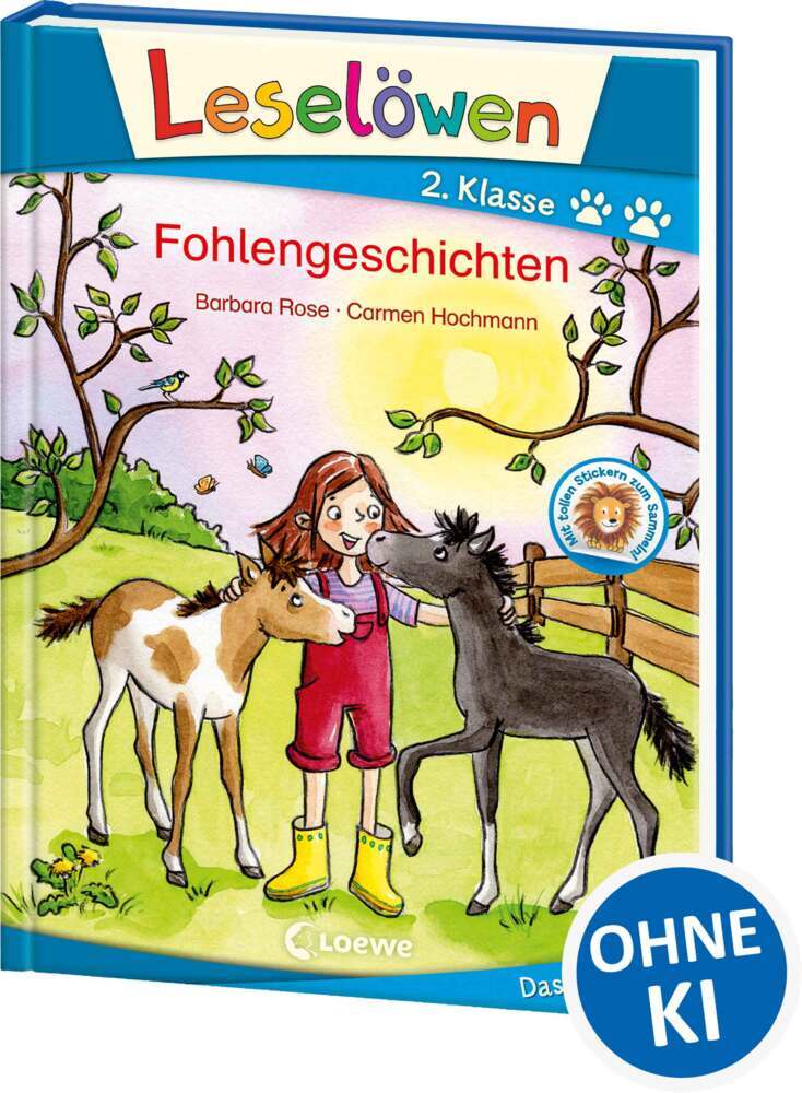 Leselöwen 2. Klasse - Fohlengeschichten (Barbara Rose)
