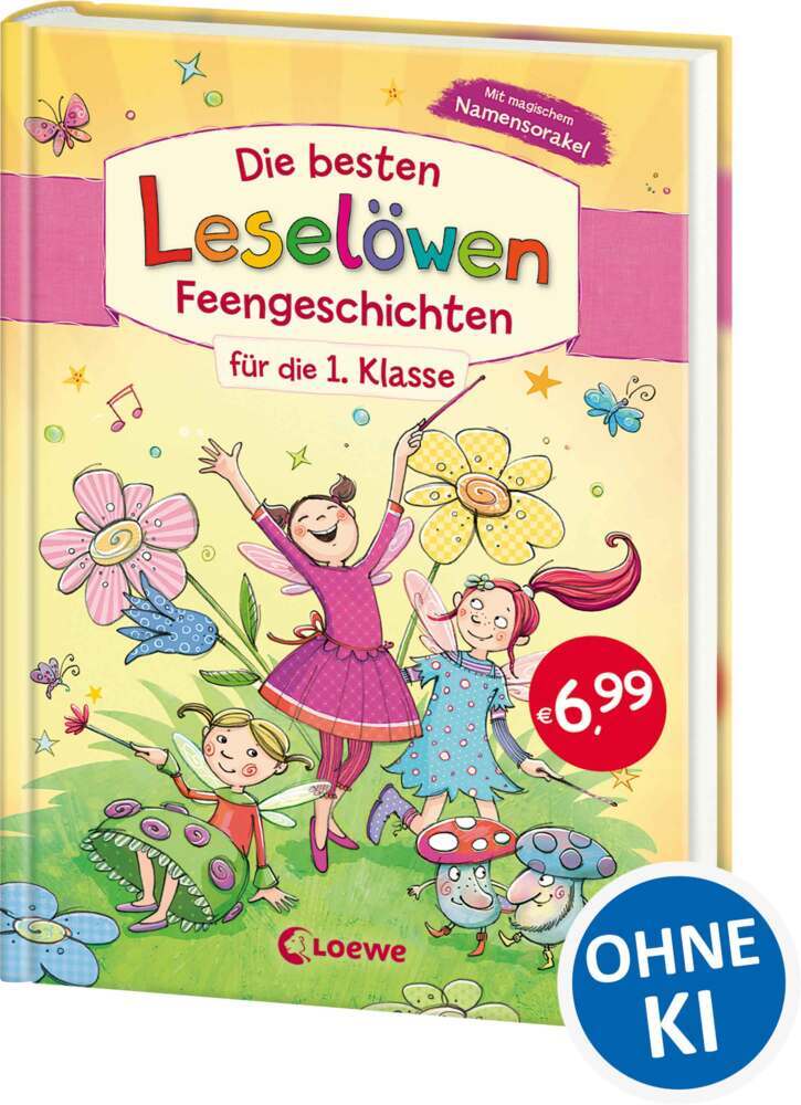 Die besten Leselöwen Feengeschichten für die 1. Klasse