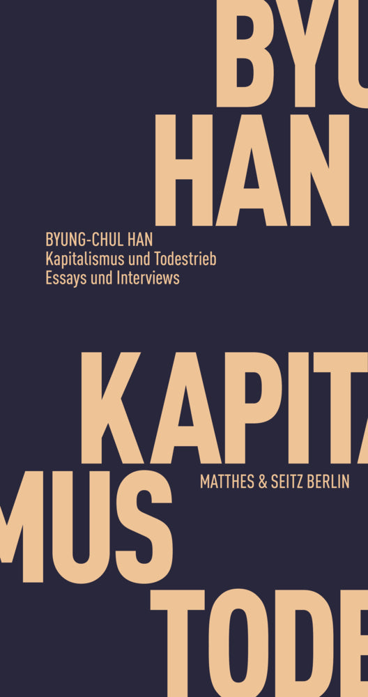 Kapitalismus und Todestrieb (Byung-Chul Han)