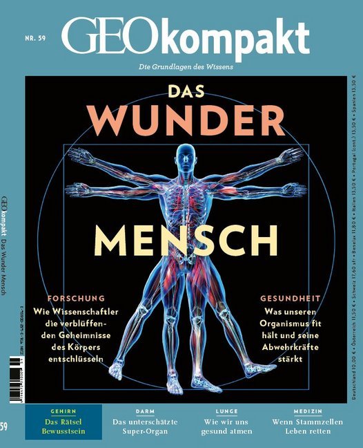 GEOkompakt / GEOkompakt 59/2019 - Der menschliche Körper (Michael Schaper)