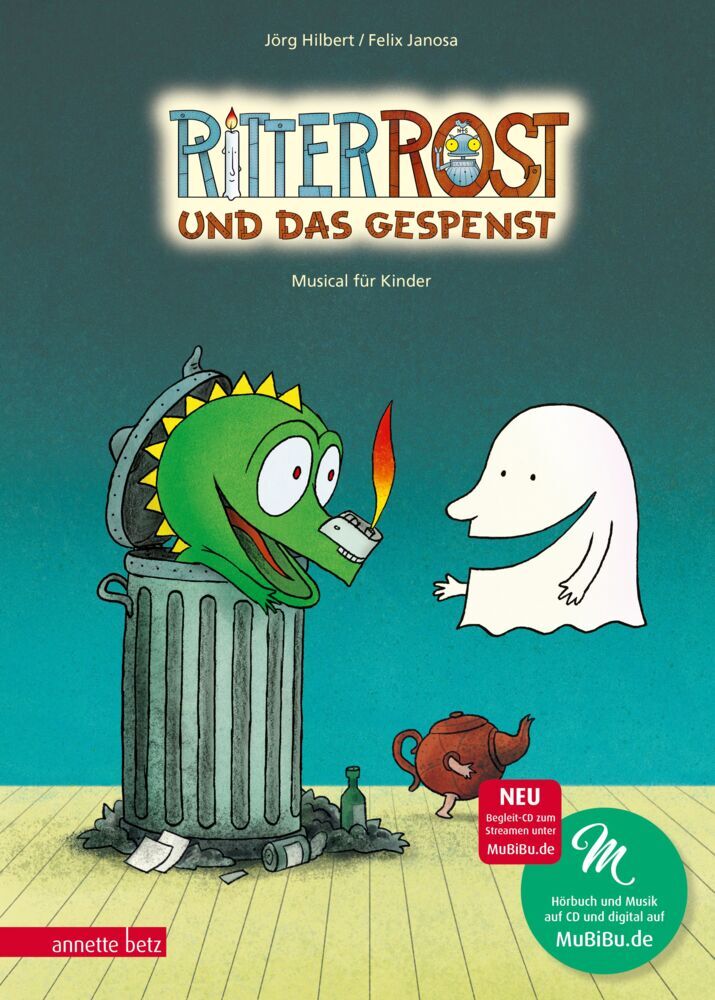 Ritter Rost 2: Ritter Rost und das Gespenst (Ritter Rost mit CD und zum Streamen, Bd. 2) (Jörg Hilbert)