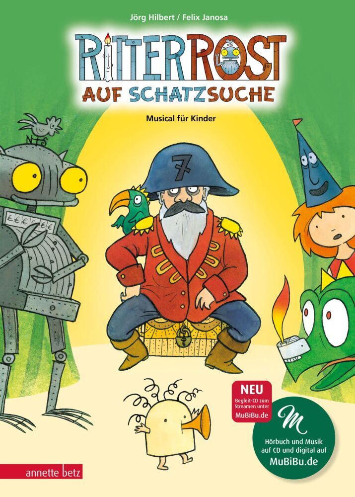 Ritter Rost 15: Ritter Rost auf Schatzsuche (Ritter Rost mit CD und zum Streamen, Bd. 15) (Jörg Hilbert)