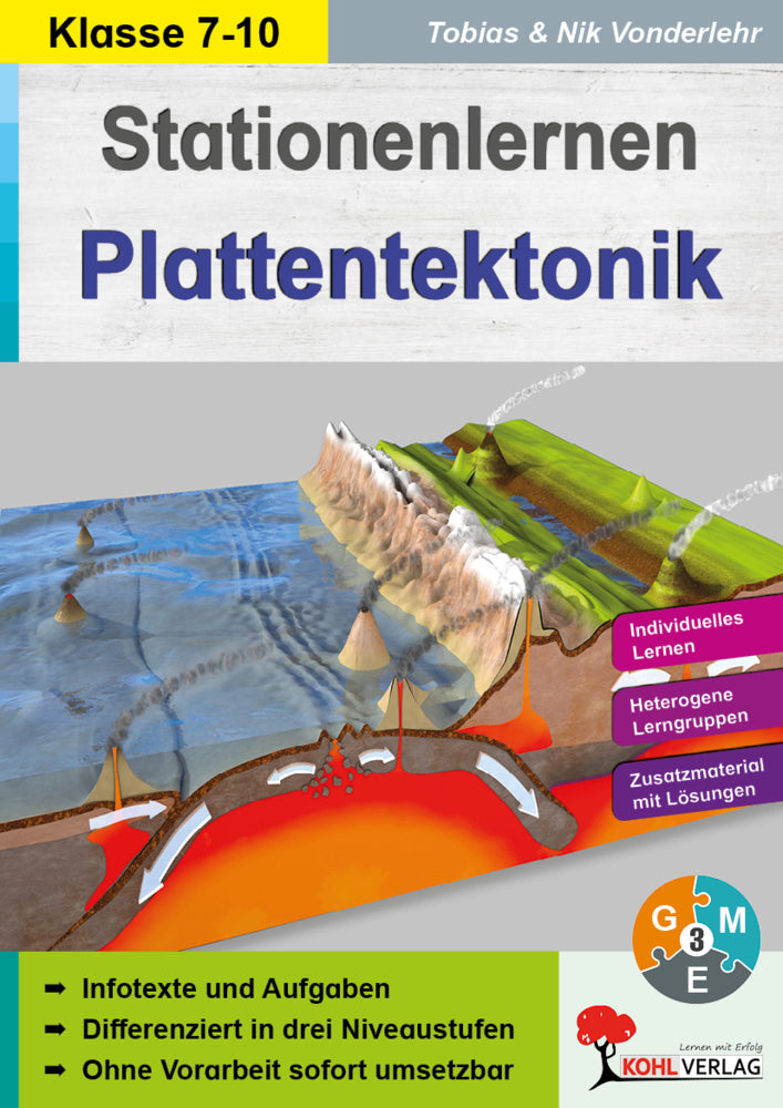Stationenlernen Plattentektonik (Nik Vonderlehr)