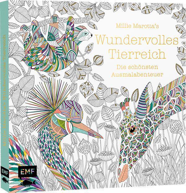 Millie Marotta's Wundervolles Tierreich - Die schönsten Ausmal-Abenteuer (Millie Marotta)