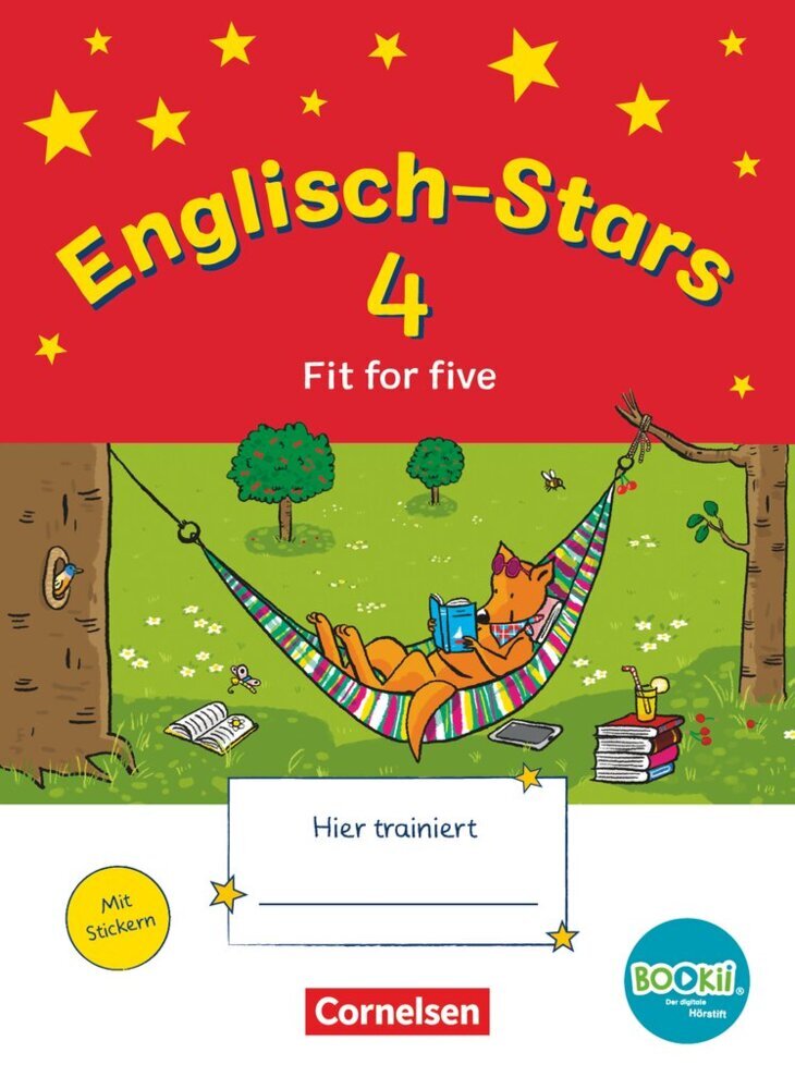 Englisch-Stars - BOOKii-Ausgabe - 4. Schuljahr - Fit for five