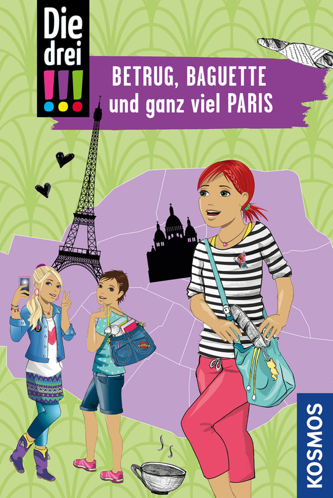 Die drei !!!, Betrug, Baguette und ganz viel Paris (Henriette Wich)
