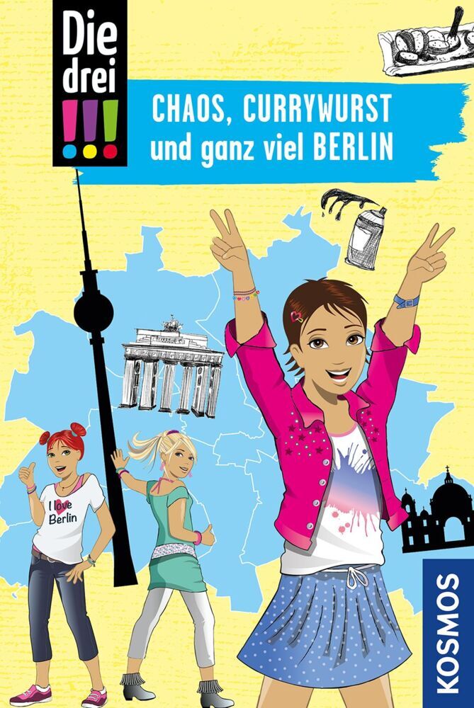 Die drei !!!, Chaos, Currywurst und ganz viel Berlin (Kirsten Vogel)