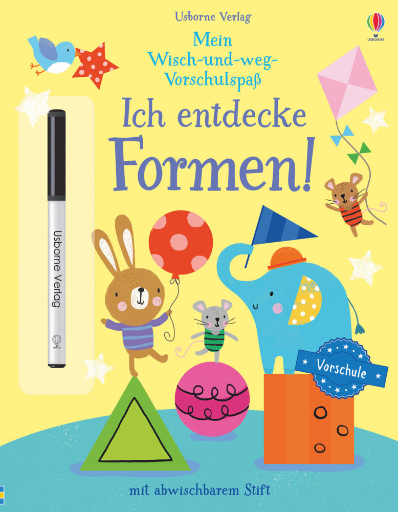 Mein Wisch-und-weg-Vorschulspaß: Ich entdecke Formen! (Jessica Greenwell)
