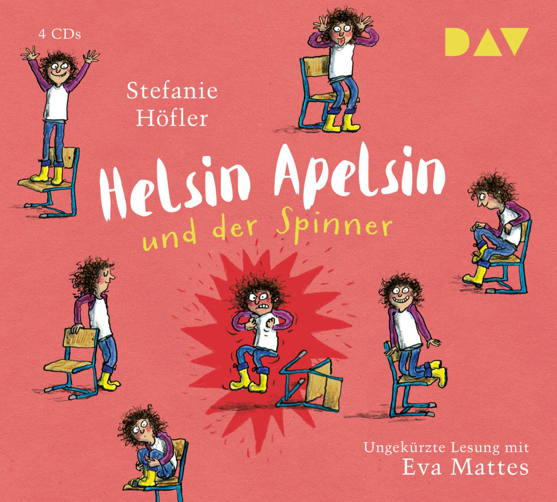 Helsin Apelsin und der Spinner, 4 Audio-CD (Stefanie Höfler)