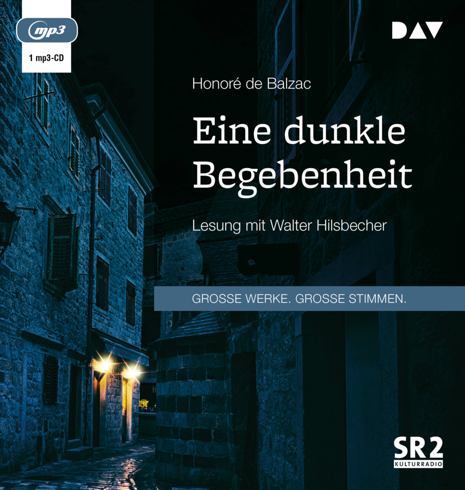 Eine dunkle Begebenheit, 1 Audio-CD, 1 MP3 (Honoré De Balzac)