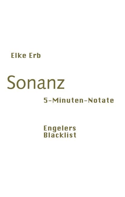 Sonanz (Elke Erb)