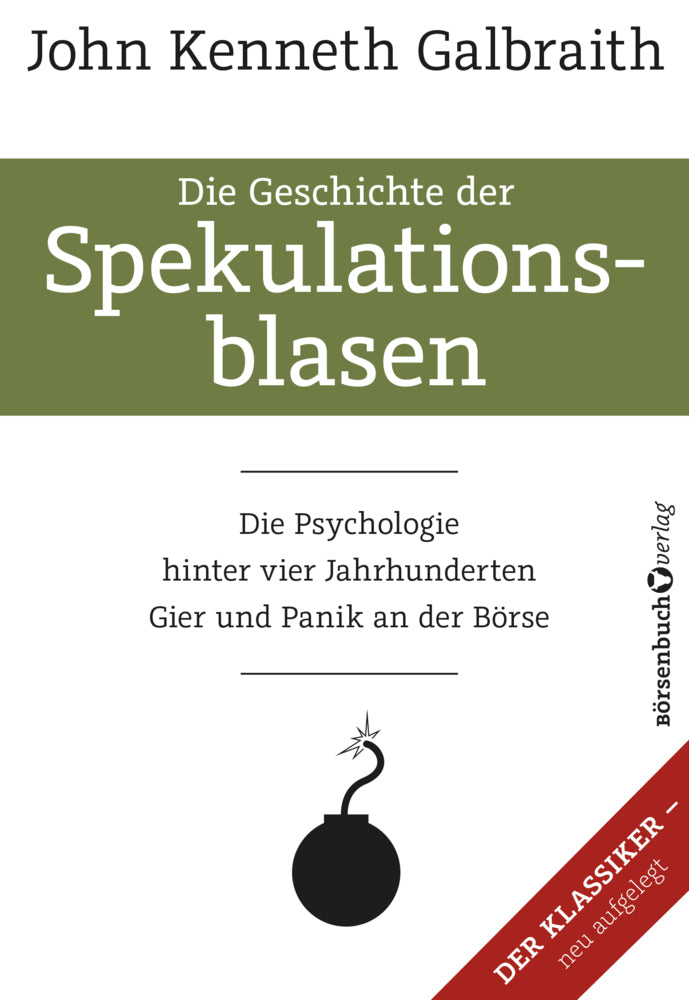 Die Geschichte der Spekulationsblasen (John Kenneth Galbraith)