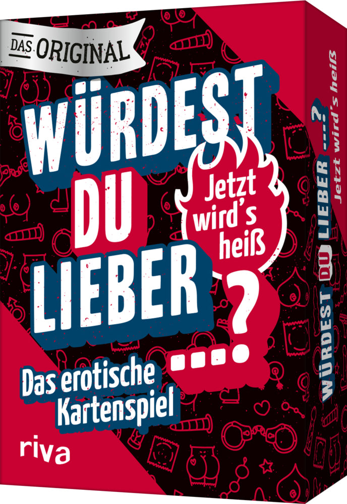 Würdest du lieber ...? - Jetzt wird's heiß (Spiel) (Riva Verlag)