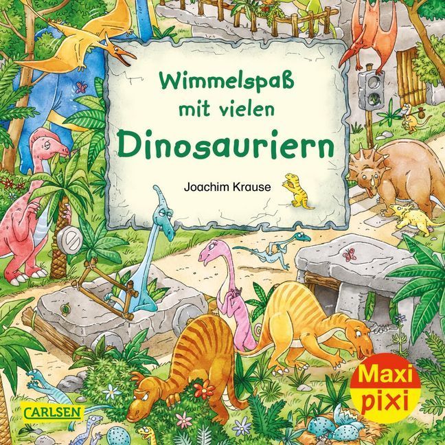 Maxi Pixi 337: Wimmelspaß mit vielen Dinosauriern (Joachim Krause)