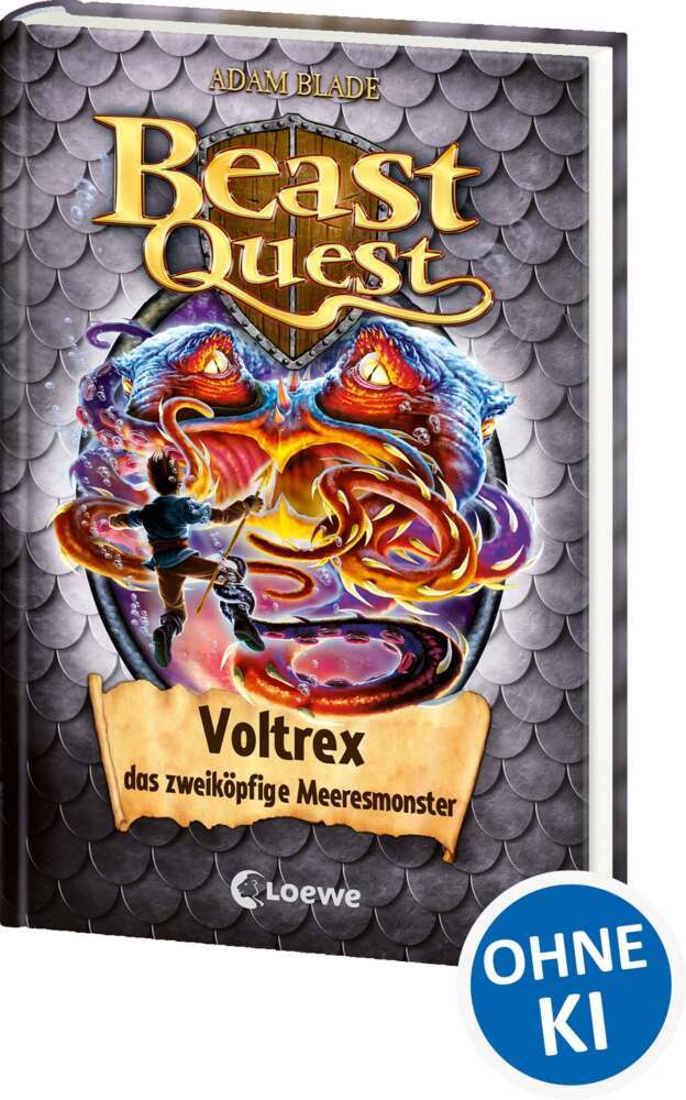 Beast Quest (Band 58) - Voltrex, das zweiköpfige Meeresmonster (Adam Blade)