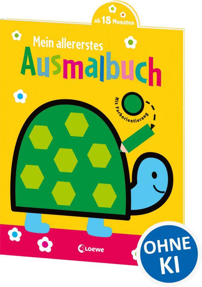 Mein allererstes Ausmalbuch (Schildkröte)