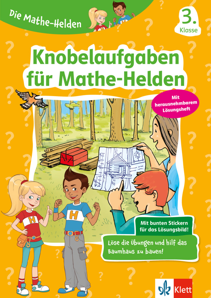 Klett Die Mathe-Helden: Knobelaufgaben für Mathe-Helden 3. Klasse