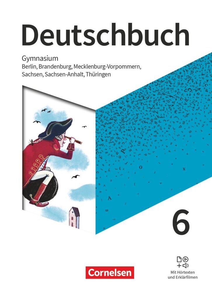 Deutschbuch Gymnasium - Berlin, Brandenburg, Mecklenburg-Vorpommern, Sachsen, Sachsen-Anhalt und Thüringen - Ausgabe 2019 - 6. Schuljahr (Frank Schneider)