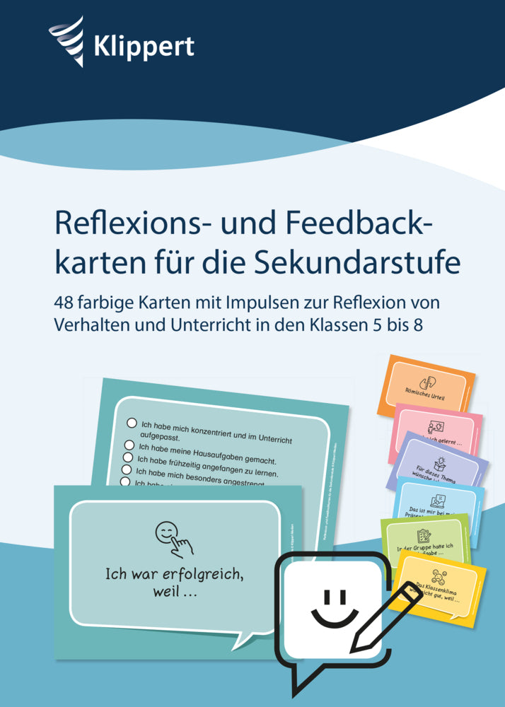 Reflexions- und Feedbackkarten für die Sekundarstufe