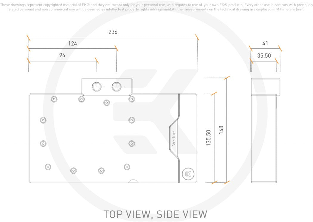 EKWB EK-Quantum Vector² FE RTX 4090 D-RGB ABP Set - Nickel + Acetal