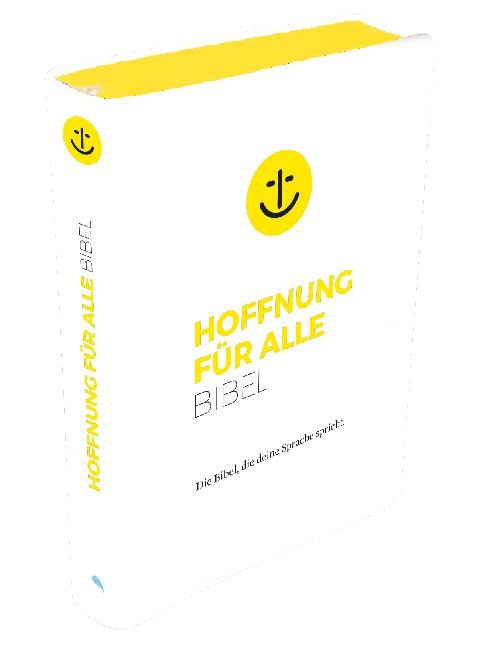 Hoffnung für alle. Die Bibel - "White Hope Edition" - Großformat