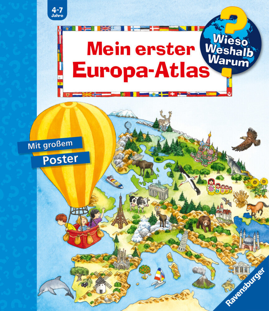 Wieso? Weshalb? Warum? Sonderband - Mein erster Europa-Atlas (Andrea Erne)